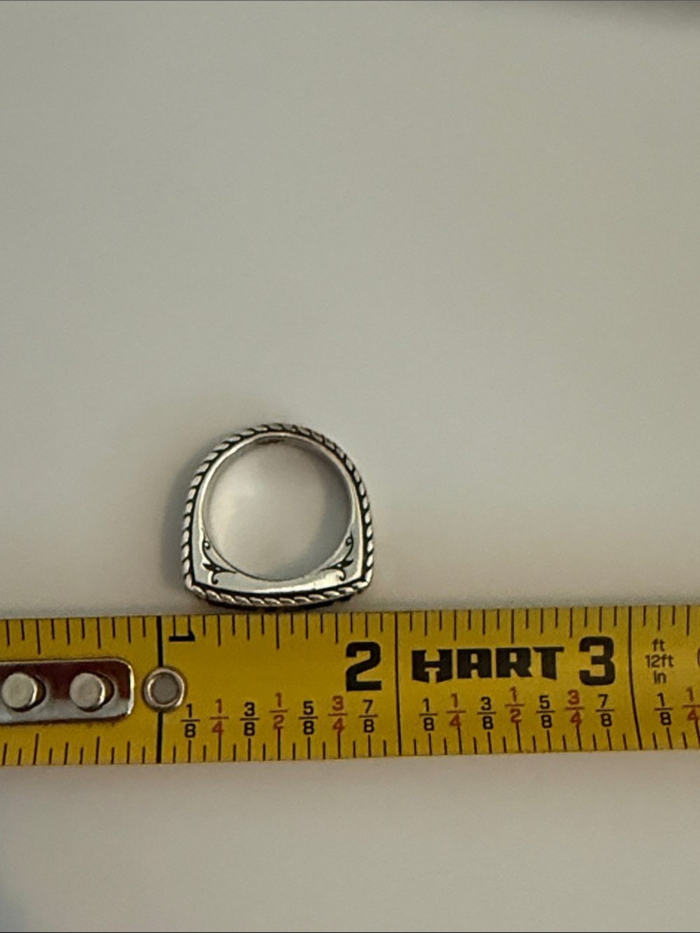 Brighton St. Michel - Multicolor Inlay Square Sterling Silver Ring - Picture 5 of 10
